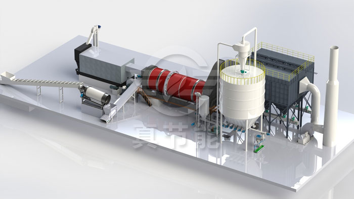 新型藥渣烘干機運行成本更低